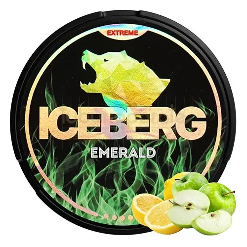 Pouch nicotina Iceberg Emerald (16,8 mg/pouch) - 00007651